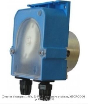 Dozator detergent 1.5l/h, 230VAC, conectare ø4x6mm, MICRODOS tip MP3