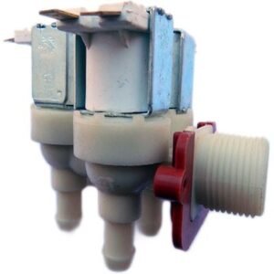 Electrovalva tripla, pozitionare 90 grade