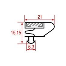 Garnitura magnetica profil 1006