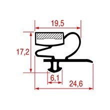 Garnitura magnetica profil 1009