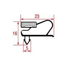 Garnitura magnetica profil 1011