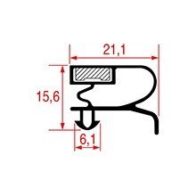 Garnitura magnetica profil 1014