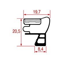 Garnitura magnetica profil 1021
