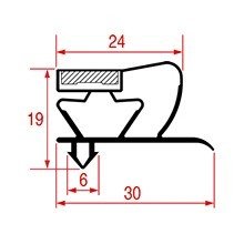 Garnitura magnetica profil 1029