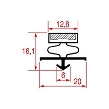 Garnitura magnetica profil 1036