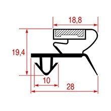 Garnitura magnetica profil 1054