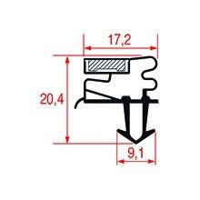Garnitura magnetica profil 1067
