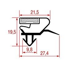 Garnitura magnetica profil 1073