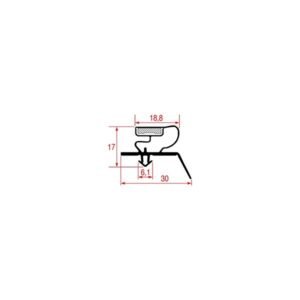 Garnitura magnetica profil 1075