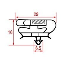 Garnitura magnetica profil 1089