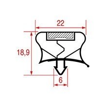 Garnitura magnetica profil 1116