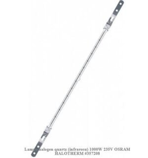 Lampa halogen quartz (infrarosu) 1000W 235V OSRAM HALOTHERM