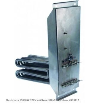 Rezistenta 15000W 220V ø 6/4mm 310x230x130mm