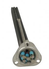 Rezistenta 15000W (3x5000W) 230/380V 500mm ø57.5mm M4