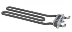 Rezistenta 2500W, 220V, L 255 mm, 1 circuit incalzire, flansa 80x25 mm