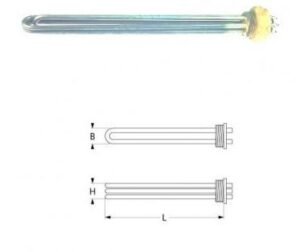 Rezistenta 7500W, 230V, 3 circuite de incalzire