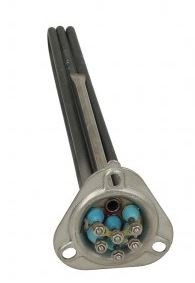 Rezistenta 9600W (3x3200W) 230/380V 540mm ø57.5mm M4