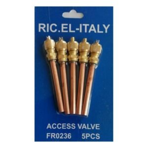 Set valve incarcare freon (grosime teava 0,8 mm)