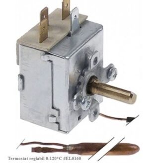 Termostat reglabil 0-120*C