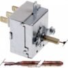 Termostat reglabil 0-90°C 1-pol 1CO 16A sonda ø 6,5mm sonda L 98mm