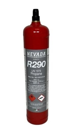 2 AGENT FRIGORIFIC R 290 - recipient reincarcarbil, 370 grame